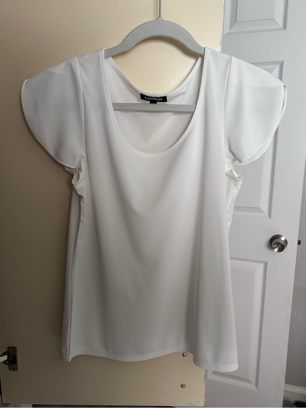 NWOT XS Express White Blouse